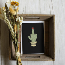 Carica l'immagine nel visualizzatore di Gallery, Junglo tee maglietta Cactus Black