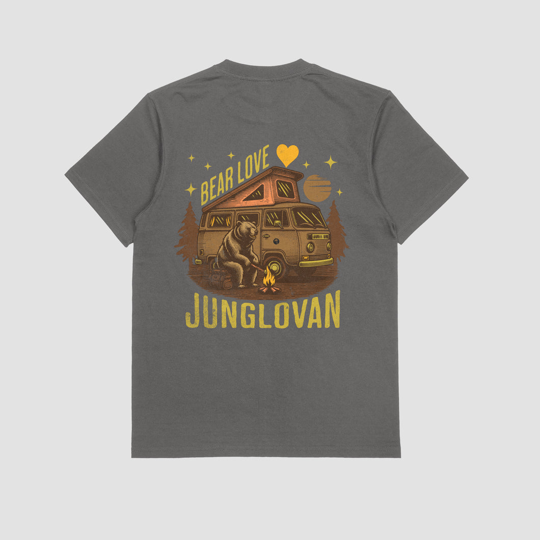 Junglo tee maglietta Van Dk Grey