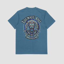 Load image into Gallery viewer, Junglo tee maglietta Uluwatu Bali Mineral Blue
